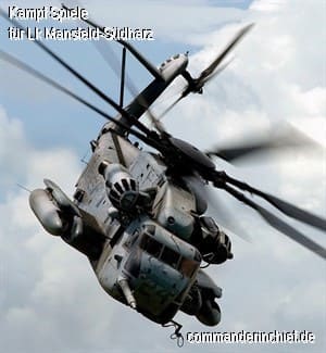 War-Helicopter - Mansfel-Südharz (Landkreis)